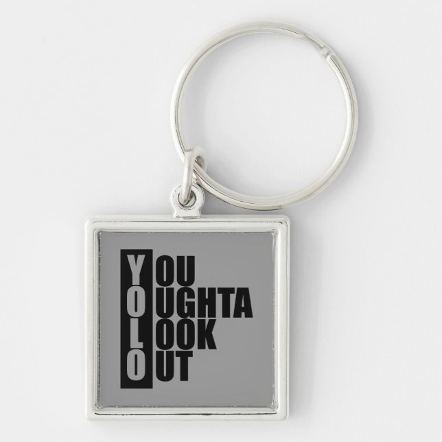 Porte-clés Boîte de verticale de YOLO (Devant)