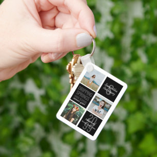 Porte-clés Boîtes d'amusement noir 4 photos Porte - clé de cl