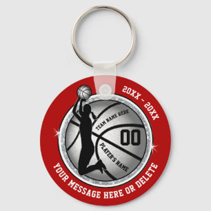Porte-clés Bon Marché, Cadeaux De Basket De Filles, Rouge, Ba