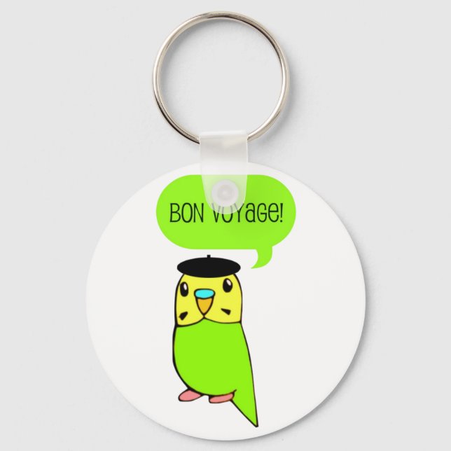 Porte-clés Bon Voyage ! (Recto)