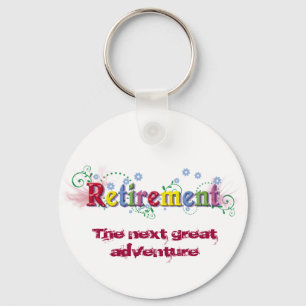 Porte-clés Bonheur de retraite
