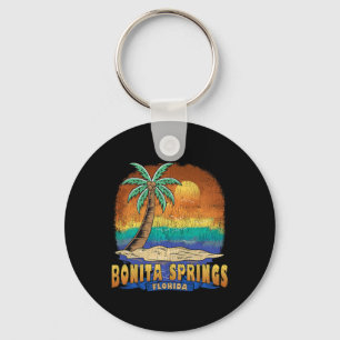 Porte-clés Bonita Springs Floride Souvenir Vintage désorganis