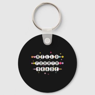 Porte-clés Bonjour Bracelet d'amitié de quatrième année Retou
