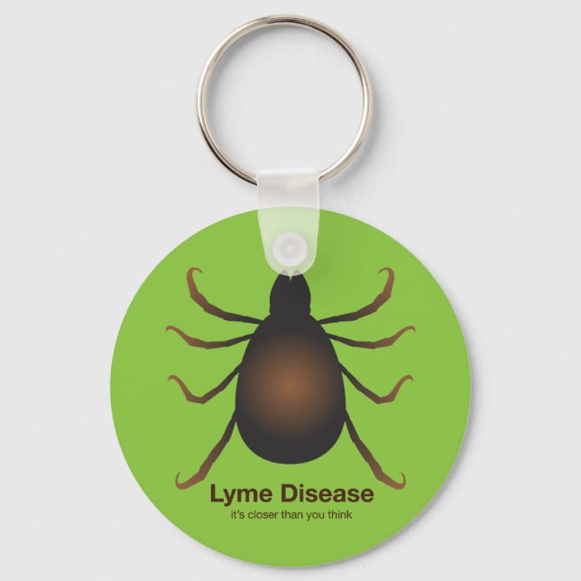 Porte-clés Bonjour Voisin Porte - clé Vert (Recto)