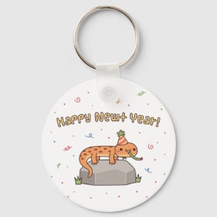 Porte-clés Bonne année Triton drôle, Doodle de Nouvel An