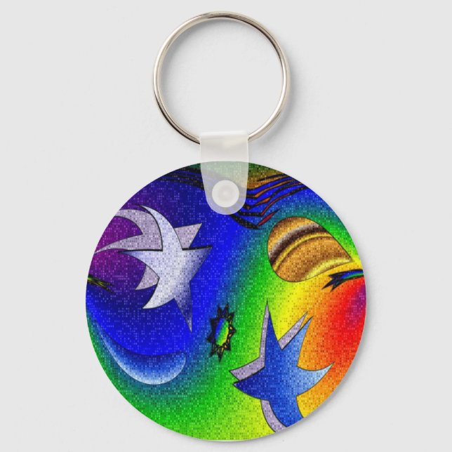 Porte-clés Bonne Étoiles (Recto)