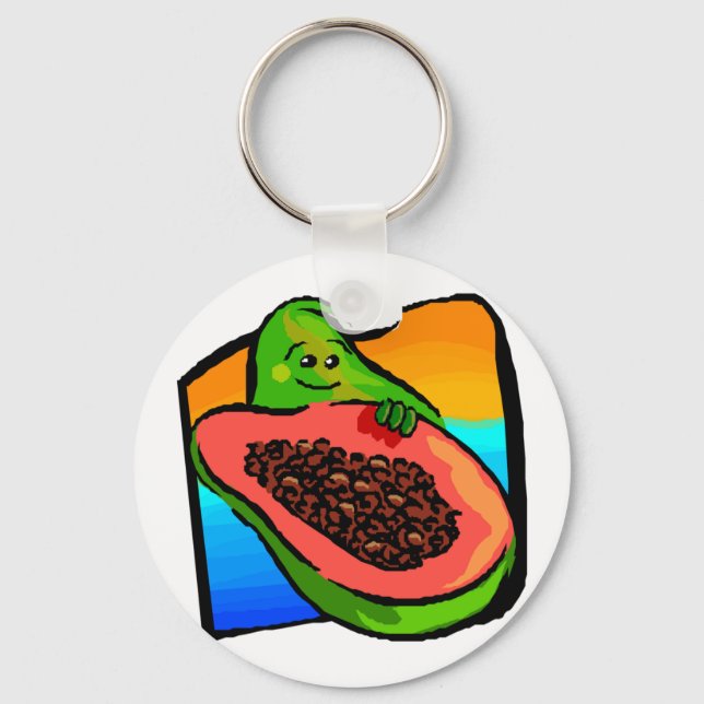 Porte-clés Bonne Papaya (Recto)