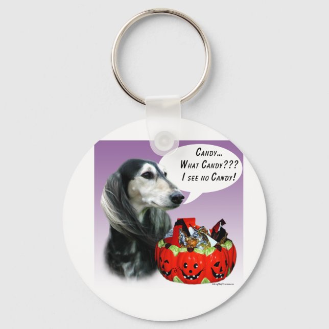 Porte-clés Bonus d'Halloween Saluki (Recto)