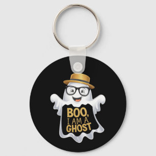 Porte-clés Boo, I Am a Ghost Éffrayant Fun for Halloween Love