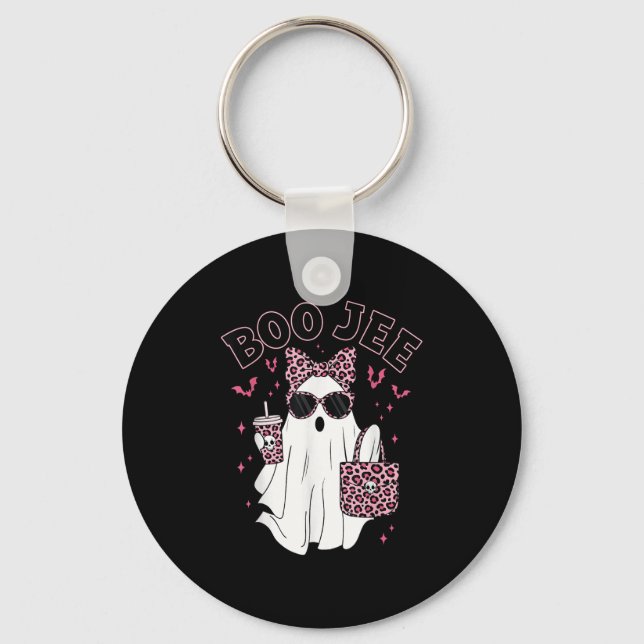 Porte-clés Boo Jee Boujee Nk Ghost Coffee Halloween Octobre V (Recto)