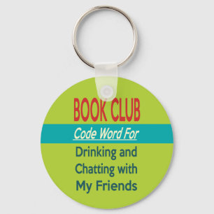 Porte-clés Book Club - Code Word