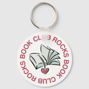 Porte-clés Book Club Rocks