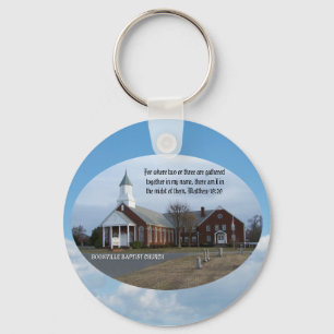 PORTE-CLÉS BOONVILLE BAPTIST ÉGLISE PORTE - CLÉ
