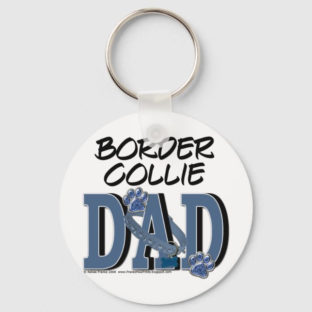 Porte-clés Bordure Collie DAD (Recto)
