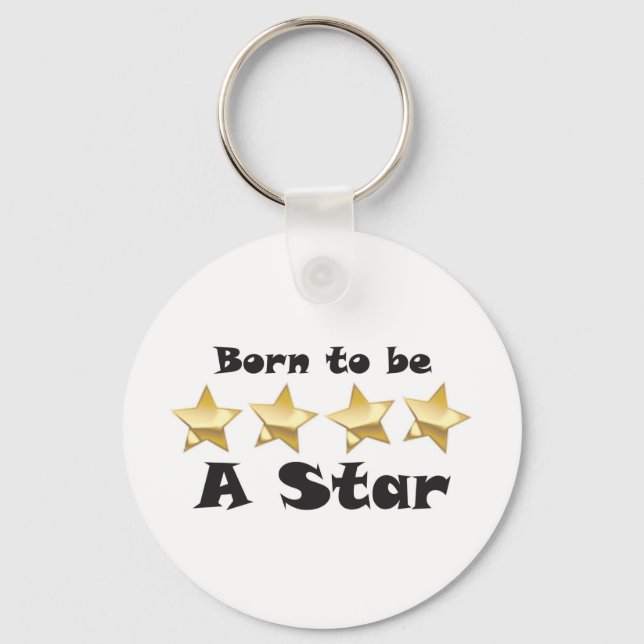 Porte-clés Born2BStar (Recto)