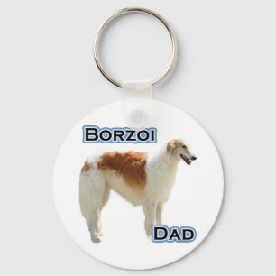 Porte-clés Borzoi Papa 4 - Porte - clé