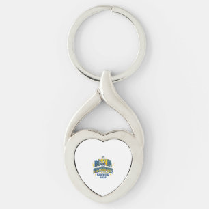 Porte-clés Bosnie-Herzégovine Football 2026 Football Gras Typ