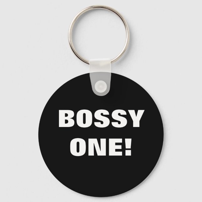 PORTE-CLÉS BOSSY ONE ! (Recto)