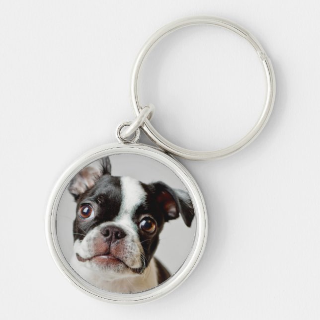Porte-clés Boston Terrier (Devant)