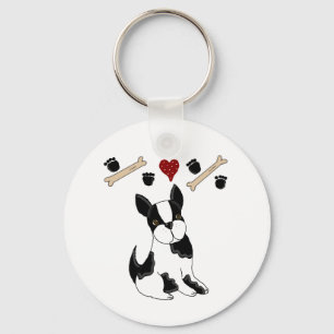 Porte-clés Boston Terrier