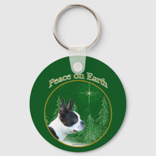 Porte-clés Boston Terrier Peace