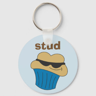 Porte-clés Boucle de clé humoristique Muffin pour lui