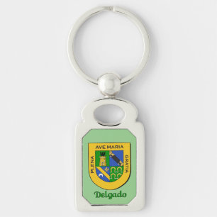 Porte-clés Bouclier historique de Delgado