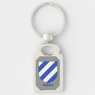 Porte-clés Bouclier historique de Valdez