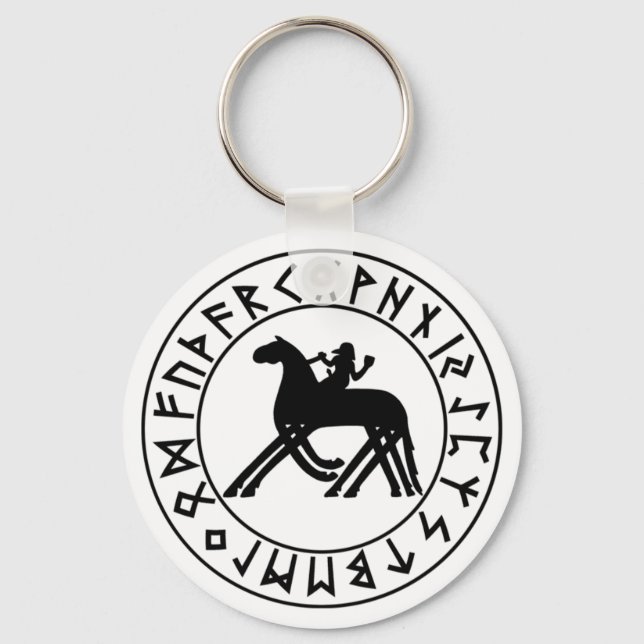 Porte-clés Bouclier porte - clé Sleipnir (Recto)