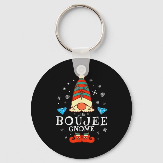 Porte-clés Boujee Gnome Xmas Family Matching Group Christmas  (Recto)