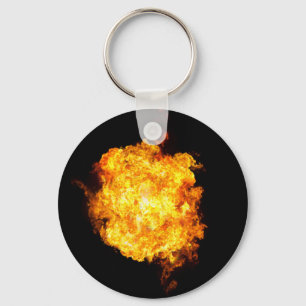Porte-clés boule de feu