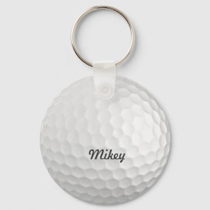 Porte-clés Boule de golf personnalisable