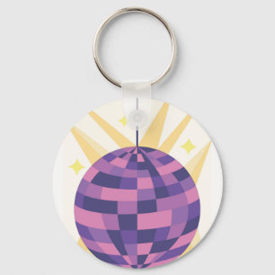 Porte-clés Boule Disco