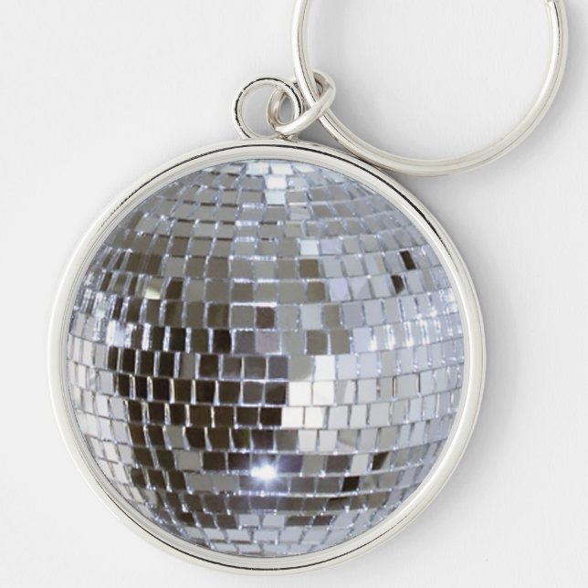 Porte-clés Boule reflétée 1 de disco (Devant)