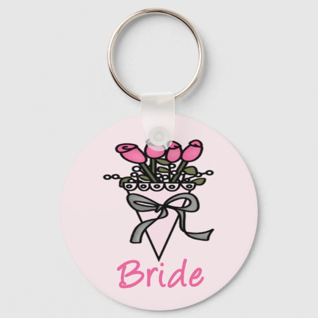 Porte-clés Bouquet nuptial tout simplement adorable (Recto)