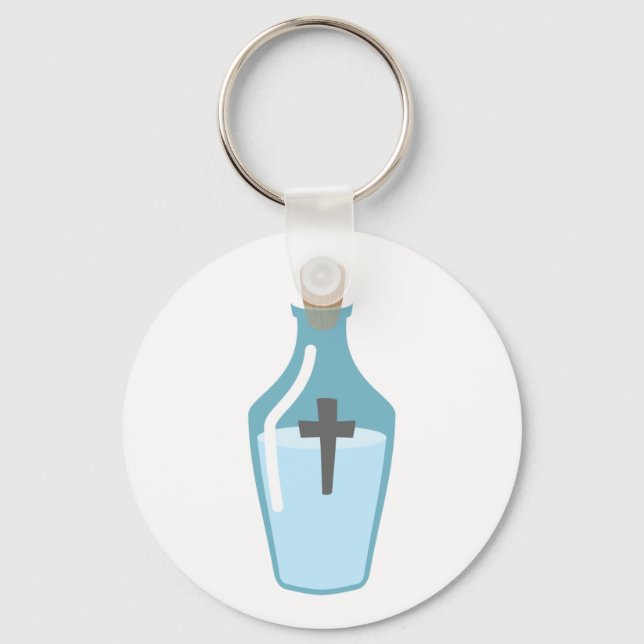 Porte-clés Bouteille d'eau (Recto)