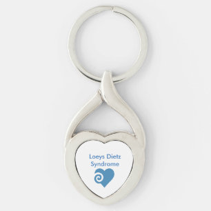 Porte-clés Bouton Pinback du syndrome de Loeys Dietz