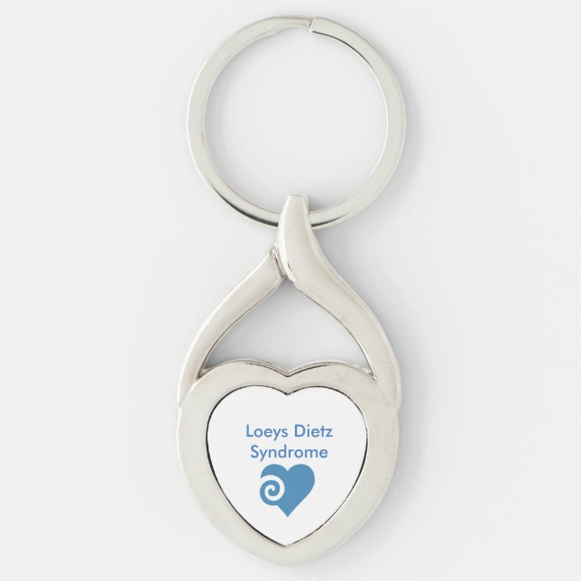 Porte-clés Bouton Pinback du syndrome de Loeys Dietz (Devant)