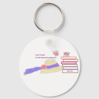 Porte-clés Bouton Porte - clé pour les amateurs de livres !