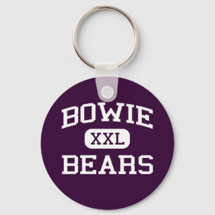 Porte-clés Bowie - ours - lycée de Bowie - El Paso le Texas