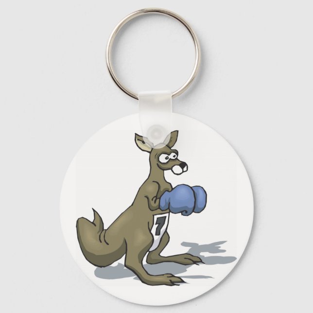 Porte-clés Boxe Kangaroo (Recto)