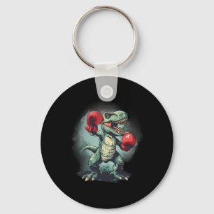 Porte-clés Boxer Dinosaur Boxing Dino Kickboxing T-rex Boxing
