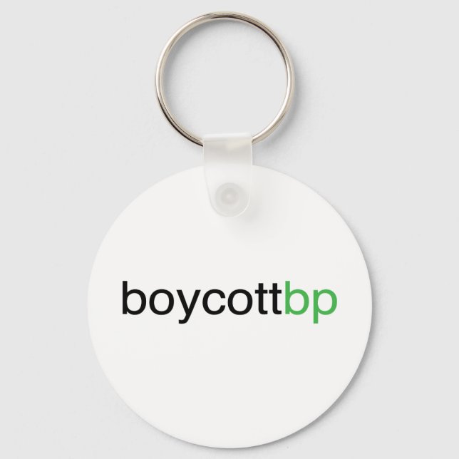 Porte-clés Boycott BP (Recto)