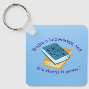 Porte-clés Braille