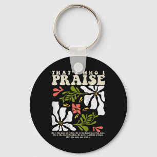 Porte-clés Brandon C'est Qui Je Loue Jésus Christian Lake Me