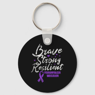 Porte-clés Brave résistance résistance résistance à la fibro