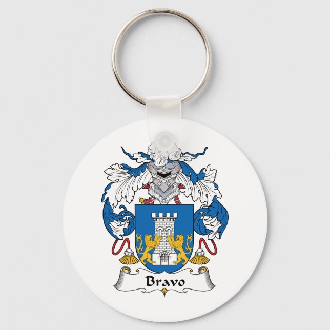 Porte-clés Bravo Family Crest (Recto)