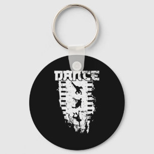 Porte-clés Breakdance dance hip-hop et radio