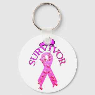 Porte-clés Breast Cancer Survivor