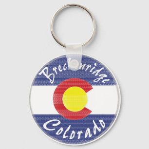 Porte-clés Breckenridge Colorado cercle porte - clé